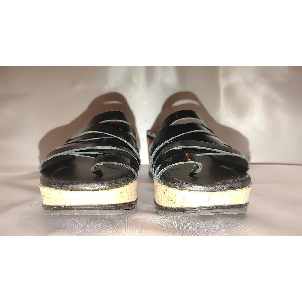 Donald Pliner Sheena Cork Wedge Sandal Size 7M